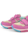 Rakerplus Hakiki Deri Fuşya Pembe Çocuk Sneakers Spor Ayakkabı 3880-FPY.26