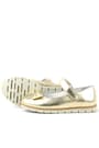Rakerplus Genuine Leather Gold Bow Tie Girl Baby Flats 100-A-DERI.25