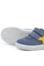 Rakerplus Genuine Leather Grey Yellow Banded Babies Sportt Shoes R654-GRSA.21