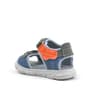 Rakerplus Genuine Leather Grey-Orange Baby Sandals
