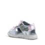 Rakerplus Genuine Leather Silver-Pink Baby Sandals