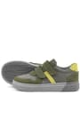 Rakerplus Genuine Leather Khaki Gray Boys Kids Sneakers 3751-HKGR.26