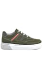 Rakerplus Genuine Leather Khaki Green Kids Casual Sports School Shoes 3801-HK.36
