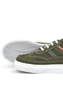 Rakerplus Genuine Leather Khaki Green Kids Casual Sports School Shoes 3801-HK.36