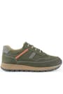 Rakerplus Genuine Leather Khaki Green Kid Boys Sports Shoes 3800-HK.31