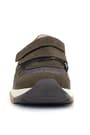 Rakerplus Genuine Leather Dark Brown Kids Sneakers Sports Shoes 3880-KKTA.31