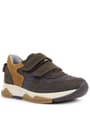 Rakerplus Genuine Leather Dark Brown Kids Sneakers Sports Shoes 3880-KKTA.31