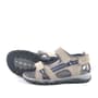 Hakiki Deri Kum Rengi Cırtlı Erkek Çocuk Outdoor Sandalet