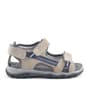 Hakiki Deri Kum Rengi Cırtlı Erkek Çocuk Outdoor Sandalet