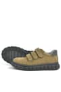 Rakerplus Genuine Leather Nude Black Banded Kids Casual Sports School Shoes 4003-KMGR.31