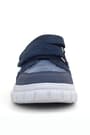 Rakerplus Genuine Leather Navy Blue White Velcro Kids Casual Sports School Shoes 4506-BLM.31