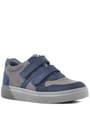 Rakerplus Hakiki Deri Lacivert Cırtlı Erkek Çocuk Sneaker 3751-LNG.36