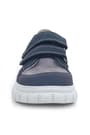 Rakerplus Genuine Leather Navy Blue Banded Kids Sport School Shoes 4506-LGRK.31