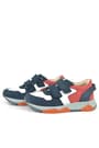 Rakerplus Hakiki Deri Lacivert Çocuk Sneakers Spor Ayakkabı 3880-LKB.26