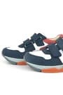 Rakerplus Hakiki Deri Lacivert Çocuk Sneakers Spor Ayakkabı 3880-LKB.26