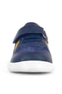 Rakerplus Genuine Leather Navy Blue Yellow Anatomic Baby Sports Shoes R800-LSA.19