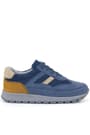 Rakerplus Hakiki Deri Mavi Sneakers Erkek Spor Ayakkabı 3800-MATA-DERI.36