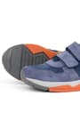 Rakerplus Genuine Leather Blue Suede Tabac Kids Banded Sneakers Sports Shoes 3880-MSTA.31
