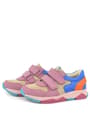 Rakerplus Hakiki Deri Pembe Çocuk Sneakers Spor Ayakkabı 3880-PMT.26