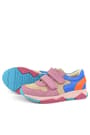 Rakerplus Hakiki Deri Pembe Çocuk Sneakers Spor Ayakkabı 3880-PMT.26