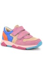 Rakerplus Hakiki Deri Pembe Çocuk Sneakers Spor Ayakkabı 3880-PMT.26