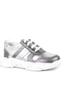 Rakerplus Genuine Leather Platinum Pink Girls Sneakers 3730-PLG.26
