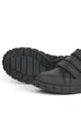 Rakerplus Genuine Leather Black Banded Sportts Shoes For Boys 4003-SS.26