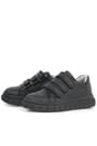 Rakerplus Genuine Leather Black Banded Sportts Shoes For Boys 4003-SS.26