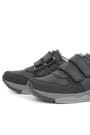 Rakerplus Black Genuine Leather Sportts School Shoes For Kids 3880-SS.26