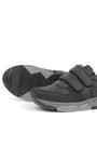 Rakerplus Black Genuine Leather Sportts School Shoes For Kids 3880-SS.26