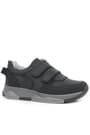 Rakerplus Black Genuine Leather Sportts School Shoes For Kids 3880-SS.26