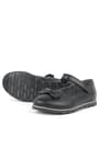 Rakerplus Genuine Leather Matte Black Flat Shoes Girls Flat Shoestes Flat Shoes 100-S1-DERI.25