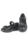 Rakerplus Genuine Leather Matte Black Flat Shoes Girls Flat Shoestes Flat Shoes 100-S1-DERI.25