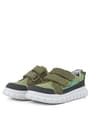 Rakerplus Genuine Leather Green Banded Sportts Shoes For Boys 4506-YHK.26