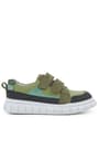 Rakerplus Genuine Leather Green Banded Sportts Shoes For Boys 4506-YHK.26