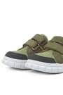 Rakerplus Genuine Leather Green Banded Sportts Shoes For Boys 4506-YHK.26