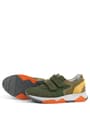 Rakerplus Genuine Leather Green Kids' Banded Sneakers Sports Shoes 3880-HKTX.26