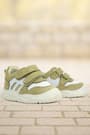 Rakerplus Schaggy Genuine Leather Green Baby Sports Shoes