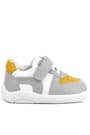 Rakerplus Genuine Leather Grey Yellow Anatomic Baby Sports Shoes