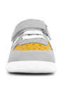 Rakerplus Genuine Leather Grey Yellow Anatomic Baby Sports Shoes