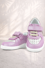 Rakerplus Genuine Leather Anatomic Pink Shiny Baby Sports Shoes