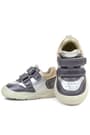 Rakerplus Schaggy Genuine Leather Platin Silver Baby Sports Shoes