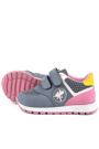 Rakerplus Genuine Leather Gray Anatomic Sports Shoes Baby Girl