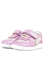 Rakerplus Genuine Leather Anatomic Pink Shiny Baby Sports Shoes