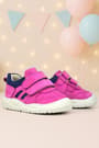 Rakerplus Schaggy Genuine Leather Fuchsia Blue Baby Sports Shoes