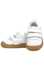 Rakerplus Schaggy Genuine Leather White Baby Sports Shoes