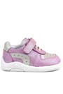 Rakerplus Genuine Leather Anatomic Pink Shiny Baby Sports Shoes