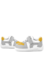 Rakerplus Genuine Leather Grey Yellow Anatomic Baby Sports Shoes