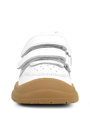 Rakerplus Schaggy Genuine Leather White Baby Sports Shoes