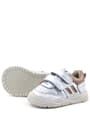Rakerplus Schaggy Genuine Leather Silver Shiny Baby Sports Shoes